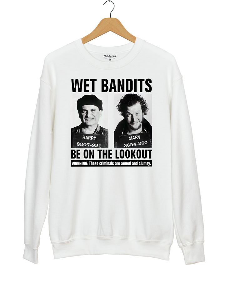 Wet Bandits Mugshot Sweatshirt