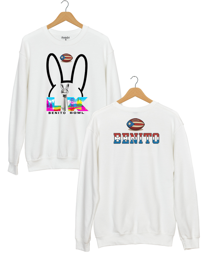 Benito Bowl Bad Bunny Music Lover Sweatshirt