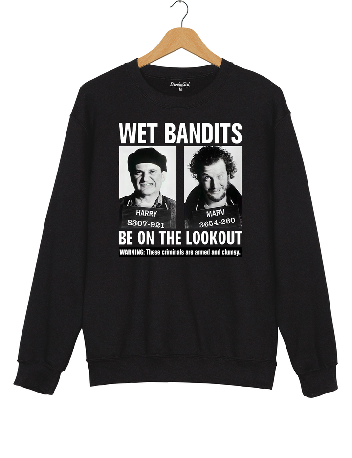 Wet Bandits Mugshot Sweatshirt